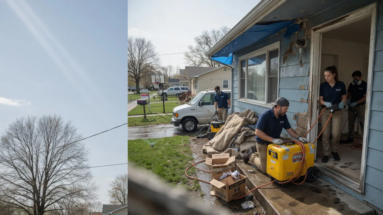 Basement Flood Cleanup in Boswell, OK near me